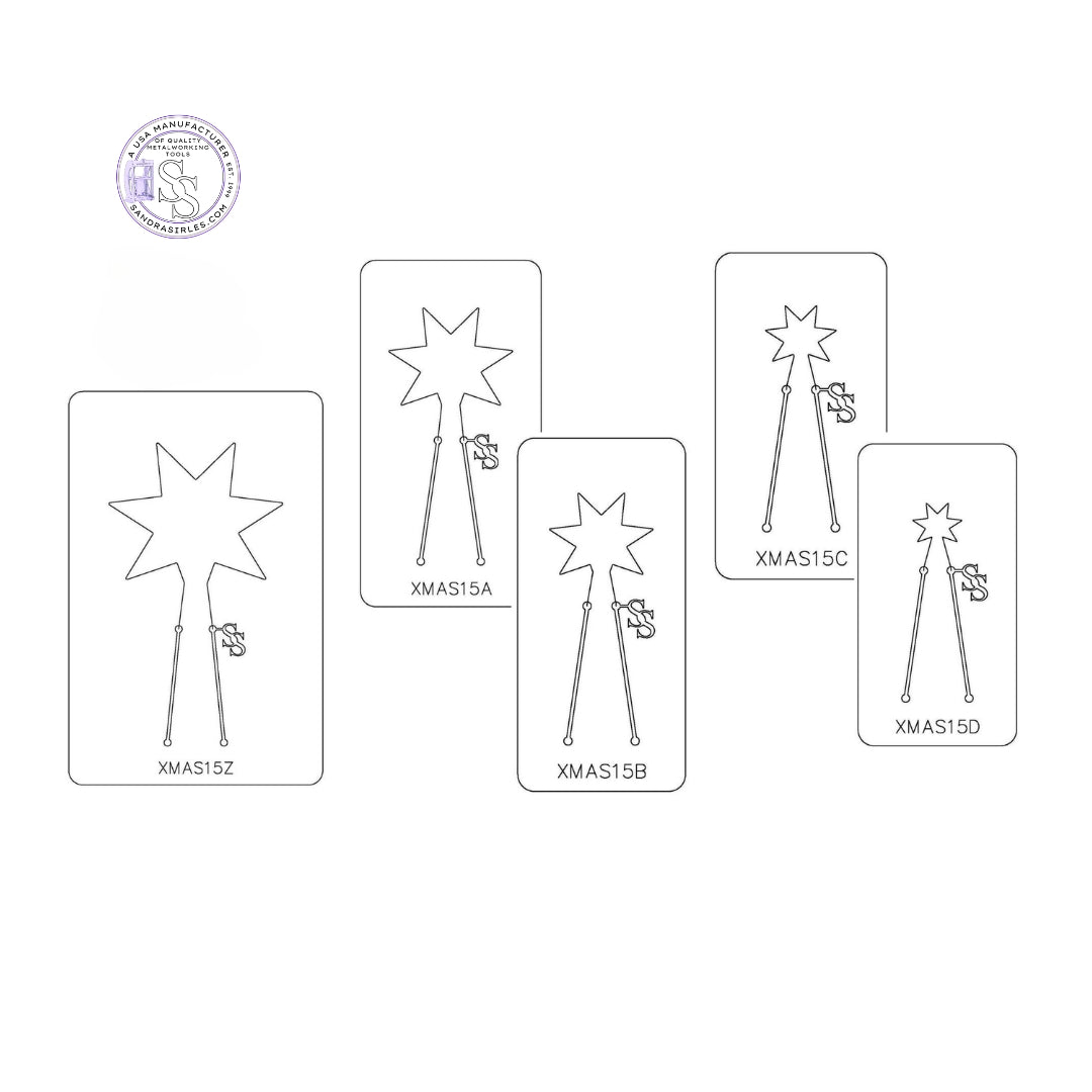 PANCAKE DIE XMAS15 TREE TOPPER